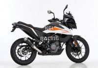 HURRIC for KTM 390 Adventure 2020-2023 - HURRIC Supersport slip on exhaust (1-1) super short - black