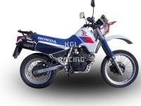 GPR voor Honda Xl 600 Lm-Rm 1985/89 - Gekeurde slip-on Demper - Furore Nero