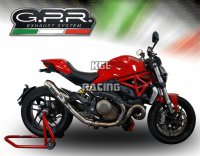 GPR voor Ducati Monster 1200 S/R 2014/16 - Gekeurde slip-on Demper - Powercone Evo