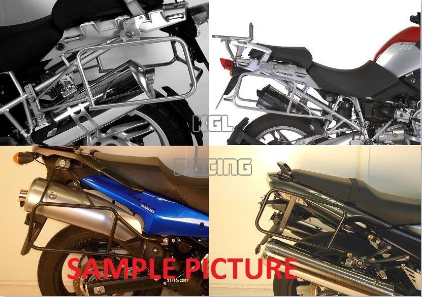 Luggage racks Hepco&Becker - Ducati Multistrada 1260 Enduro (2019-) - permanent mounted black - Click Image to Close