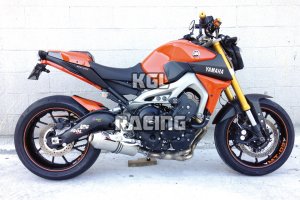 TAKKONI Full System for Yamaha MT-09 oval silver