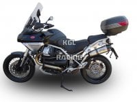 GPR voor Moto Guzzi Stelvio 1200 4V 2008/10 - Gekeurde slip-on Demper - Gpe Ann. Titaium