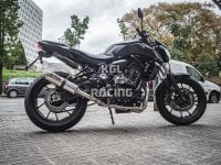 GPR for Yamaha Mt-07 2017/20 Euro4 - Homologated with catalyst Full Line - M3 Inox