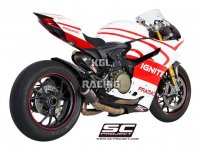 SC Project pot DUCATI PANIGALE 1199 / S / R - COLLECTOR PIPE WITH CR-T Silencer
