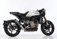 SHARK for HUSQVARNA Svartpilen 701 (HQV701) 2018-2020 - SHARK Street GP slip on exhaust (1-1) super short - carbon