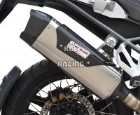 MT RACE for CF MOTO 800 MT Sport 2022-> exhaust silencer MAGNUM EVO SATIN