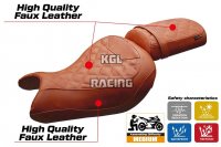 Seat cover compatible Kawasaki Eliminator 500 2024 - 2025 - model Mutsu - NO LOGO - Brick