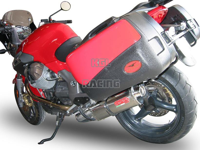 GPR for Moto Guzzi Breva 1100 4V 2005/10 - Homologated Slip-on - Trioval - Click Image to Close