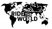 RIDE THE WORLD coffre laterale sticker (set gauche-droite)