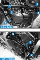 Crash protection Honda CB 600F '07-'10
