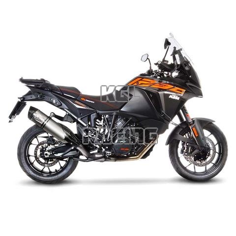 LEOVINCE for KTM 1090 ADVENTURE/R 2017-> - SLIP-ON LV ONE EVO STAINLESS STEEL - Click Image to Close