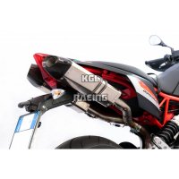 KGL Racing silencers APRILIA DORSODURO 900 - HEXAGONAL TITANIUM