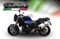 GPR for Bmw F 800 R 2015/16 - Homologated Slip-on - Albus Ceramic