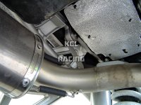 GPR voor Ktm Superduke 990 - R 2004/12 - Gekeurde Dubbele slip-on Demper - Albus Ceramic