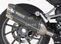 Bos Slip-On BMW R 1200 R / RS '15-> BOS Desert Fox - Carbon steel