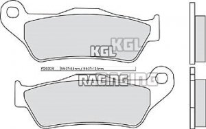 Ferodo Plaquette de frein KTM 990 Supermoto T 2010-2010 - Arriere - FDB 2039 Platinium Arriere P