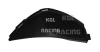 Small fuel tank cover LH for CBR 1000 RR, 08-09, SC59, unpainted ABS, black. The fairing is made of high-quality ABS and has got