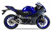 IXRACE voor YAMAHA YZF-R 125 21-23 (RE40) - Demper MK2 SERIES INOX