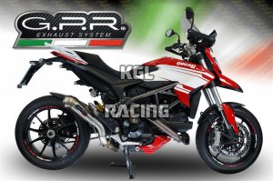 GPR for Ducati Hyperstrada 939 2016/19 Euro4 - Homologated with catalyst Slip-on - Powercone Evo