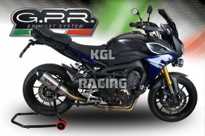 GPR for Yamaha Mt-09 Tracer Fj-09 Tr 2015/16 Euro3 - Homologated with catalyst Full Line - Gpe Ann. Titaium