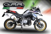 GPR pour Bmw F 850 Gs - Adventure 2021/22 Euro5 - Homologer Slip-on - Albus Evo4