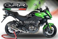 GPR pour Kawasaki Versys 1000 i.e. 2017/18 Euro4 - Homologer Slip-on - Trioval