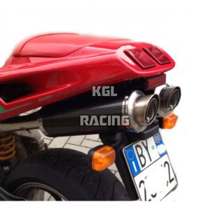 KGL Racing silencieux DUCATI 748-916-996 - THUNDER CARBON