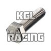 Hex bolt stainless steel - M10 x 40mm - 100 pieces