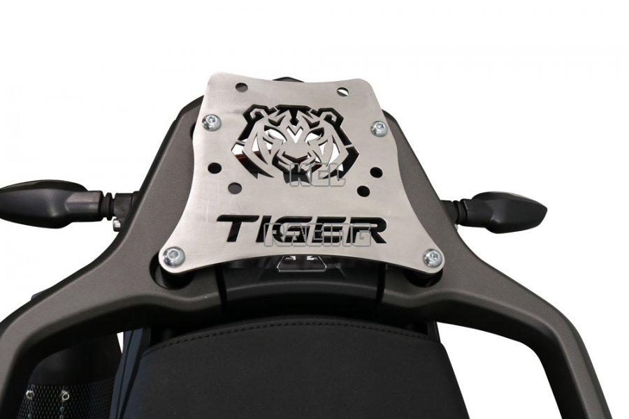 Triumph Tiger 900 2020/2023 - Plaque de montage specifique Top Case ALPITECH 35 LT - Cliquez sur l'image pour la fermer