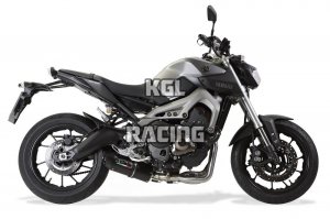GPR for Yamaha Mt-09 / Fz-09 2014/16 Euro3 - Homologated with catalyst Full Line - Furore Nero