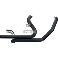 S&S CYCLE Exhaust HEADER DUAL SYSTEM BLACK - 09-16 HD Touring Models