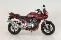 BOS silencer SUZUKI GSF 1200 Bandit 2006 - BOS oval 120S Stainless steel polished