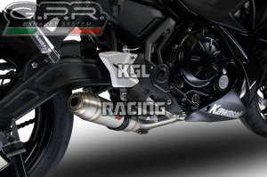 GPR voor Kawasaki Z 650 RS - ZR 650 RS Ann. 2021/2022 - Racing Volledige uitlaat - Deeptone Inox