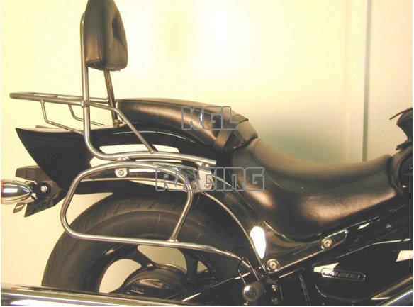 Leather Sac Racs Hepco&Becker - Suzuki M800 '05-'09 - chroom - Click Image to Close