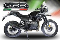 GPR pour Royal Enfield Himalayan 410 2017/20 D.36 - Racing Slip-on - Furore Nero