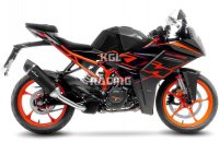 Leovince voor KTM RC 390 ABS 2022-2023 - LV ONE EVO BLACK demper