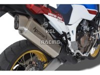 HP CORSE for HONDA CRF1000L Africa Twin - Silencer 4-TRACK SATIN