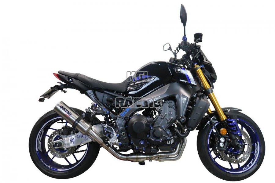 GPR for Yamaha Mt-09 Fj-09 2021/2022 Euro5 - Homologated with catalyst Full Line - M3 Inox - Click Image to Close