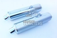 MARVING Silencers SUZUKI GSX 1100 R W 96/97 - Cylindrical ? 114 Chromium + aluminium