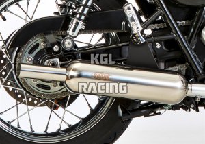 SHARK for KAWASAKI W800 (EJ800A) 2011-2016 - SHARK Retro Classic complete exhaust system (2-1) - polished stainless steel