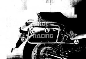 Luggage racks Hepco&Becker - Moto Guzzi NEVADA CLASSIC 750 '04-