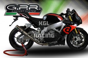 GPR pour Aprilia Rsv 4 1100 Racing Factory 2019/21 Euro4 - Homologer avec catalisateur Slip-on - M3 Inox