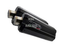 GPR pour BMW K 1600 Gt 2010/2016 Homologer Double Silencieux - DUNE Poppy