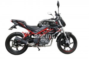 GPR for Benelli Bn 125 2021-2022 e5 - Homologated full system with catalyst M3 Black Titanium