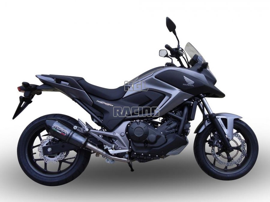 GPR for Honda Nc 750 X - S Dct 2014/15 Euro3 - Homologated Slip-on - Gpe Ann. Poppy - Click Image to Close
