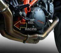 GPR voor Ktm Superduke 1290 R 2014/16 - Racing Decat system - Decatalizzatore