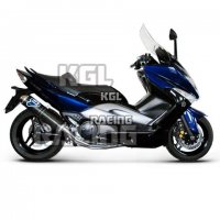 TERMIGNONI FULL SYSTEM 2X1 for Yamaha T MAX 500 01->11 ROND -INOX/TITANE
