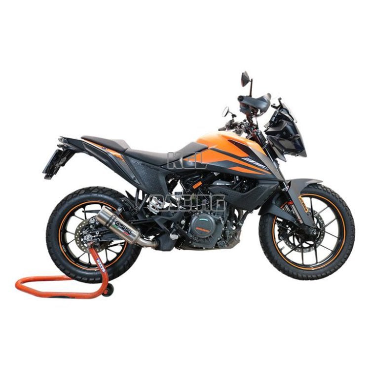 GPR for Ktm Adventure 390 2020 Euro4 - Homologated Slip-on - M3 Inox - Click Image to Close