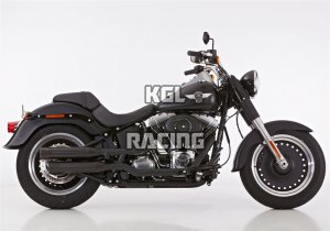 FALCON voor HARLEY DAVIDSON SOFTAIL Low Rider (FXLR) 2018-2020 - FALCON Double Groove slip on demper (2-2)