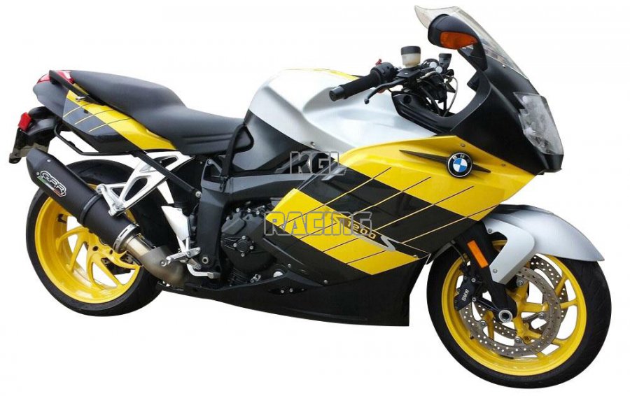 GPR for Bmw K 1200 S - R 2004/08 - Homologated with catalyst Slip-on - Furore Nero - Click Image to Close